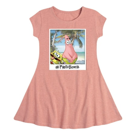 SpongeBob SquarePants - Hashtag Photobomb - Toddler And Youth Girls Fit And Flare Dress
SpongeBob SquarePants - Hashtag Photobomb - Toddler And Youth Girls Fit And Flare Dress