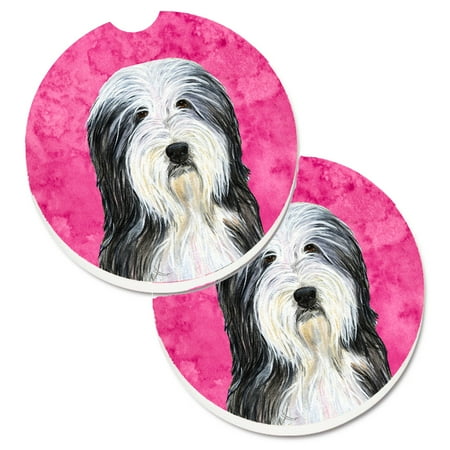 Carolines Treasures SS4773-PKCARC Pink Bearded Collie Set of 2 Cup Holder Car Coasters Large multicolor
Carolines Treasures SS4773-PKCARC Pink Bearded Collie Set of 2 Cup Holder Car Coasters Large multicolor