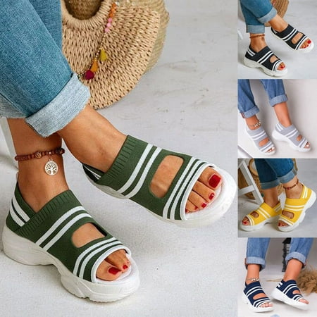 Floleo Women s Shoes Deals Summer Ladies Summer New Open-Toed Wedge High-Heel Casual Sndals
Floleo Women s Shoes Deals Summer Ladies Summer New Open-Toed Wedge High-Heel Casual Sndals