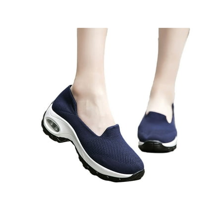 Gomelly Women Casual Shoes Wedge Walking Round Toe Sock Sneakers Breathable Trainers Ladies Women s Sneaker Blue 7
Gomelly Women Casual Shoes Wedge Walking Round Toe Sock Sneakers Breathable Trainers Ladies Women s Sneaker Blue 7