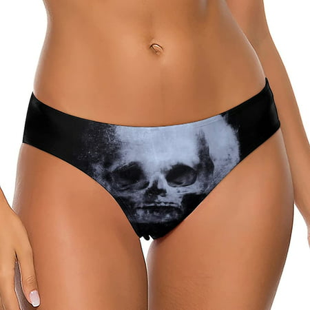 

Bull Skull Horror Women s Thongs Sexy T Back G-Strings Panties Underwear Panty
