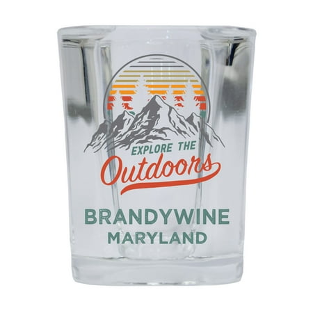 Brandywine Maryland Explore the Outdoors Souvenir 2 Ounce Square Base Liquor Shot Glass 4-Pack
Brandywine Maryland Explore the Outdoors Souvenir 2 Ounce Square Base Liquor Shot Glass 4-Pack