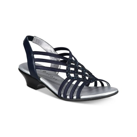 KAREN SCOTT Womens Navy Rhinestone Strappy Elinoor Slip On Slingback Sandal 5.5 M
KAREN SCOTT Womens Navy Rhinestone Strappy Elinoor Slip On Slingback Sandal 5.5 M