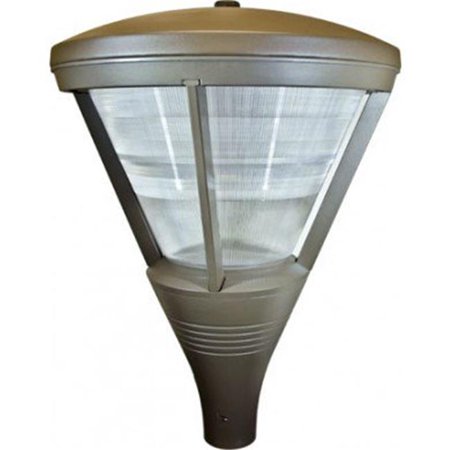 Dabmar Lighting GM583-BZ-MT Powder Coated Cast Aluminum Architectural Post Top Light Fixture, Bronze - 34.50 x 25.25 x 25.25 in.