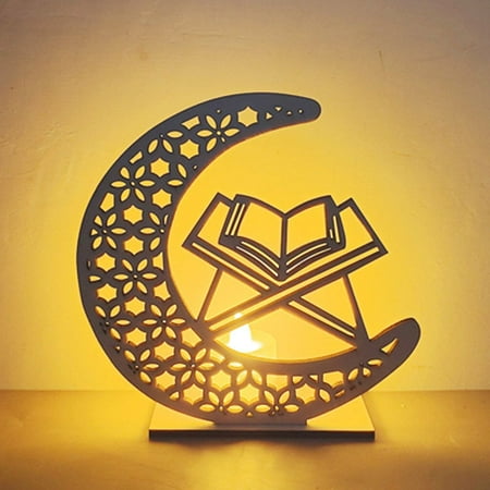 New Wooden Pendant Muslim Candles Light Islamic Kareem Ramadan EID Mubarak H
New Wooden Pendant Muslim Candles Light Islamic Kareem Ramadan EID Mubarak H