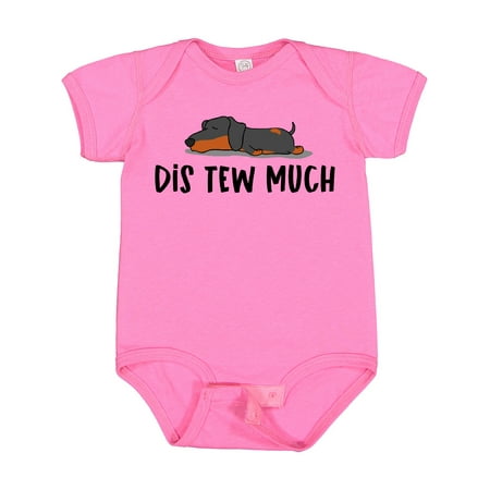 Inktastic Napping Dis Tew Much Daschund Weiner Dog Black and Tan Gift Baby Boy or Baby Girl Bodysuit
Inktastic Napping Dis Tew Much Daschund Weiner Dog Black and Tan Gift Baby Boy or Baby Girl Bodysuit