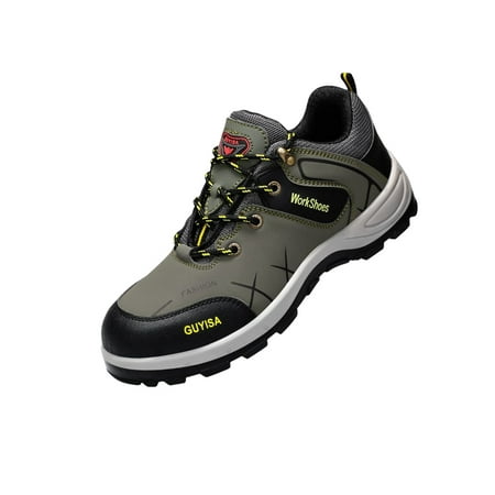 Gomelly Men Work Boots Heavy Duty Protection Boot Steel Toe Safety Shoes Anti-smash Outdoor Construction Waterproof Model 5.5
Gomelly Men Work Boots Heavy Duty Protection Boot Steel Toe Safety Shoes Anti-smash Outdoor Construction Waterproof Model 5.5