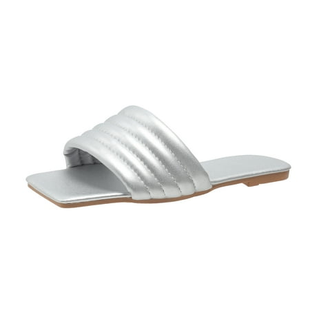 KI-8jcuD Driaction Slippers Ladies Fashion Solid Color Leather Open Toe Square Head Flat Casual Slipper Croquette Slippers For Women Soft Plush Slippers For Women Birdies Slippers For Women Memory F
KI-8jcuD Driaction Slippers Ladies Fashion Solid Color Leather Open Toe Square Head Flat Casual Slipper Croquette Slippers For Women Soft Plush Slippers For Women Birdies Slippers For Women Memory F
