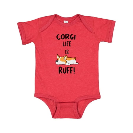 Inktastic Corgi Life is Rough Gift Baby Boy or Baby Girl Bodysuit 
Inktastic Corgi Life is Rough Gift Baby Boy or Baby Girl Bodysuit