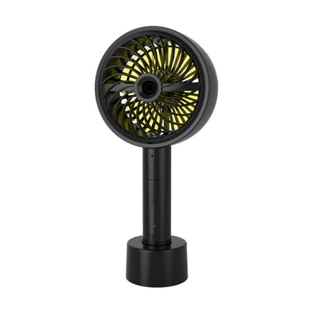Aeroplus GF3MB 5in USB Rechargeable Portable 5 Speed Handheld Personal Misting Fan with Desktop Dock Black
Aeroplus GF3MB 5in USB Rechargeable Portable 5 Speed Handheld Personal Misting Fan with Desktop Dock Black