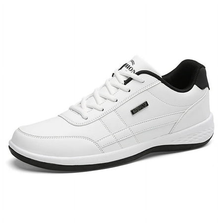 SIMUGOYA Men Sneakers Shoes 2023 PU Leather Casual Sports Shoes Breathable Lace Up Tennis Running Sneakers for Men Walking Shoes
SIMUGOYA Men Sneakers Shoes 2023 PU Leather Casual Sports Shoes Breathable Lace Up Tennis Running Sneakers for Men Walking Shoes