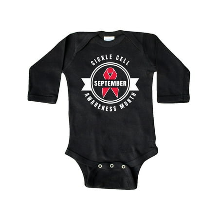 Inktastic Sickle Cell Awareness Month September with Red Ribbon Gift Baby Boy or Baby Girl Long Sleeve Bodysuit
Inktastic Sickle Cell Awareness Month September with Red Ribbon Gift Baby Boy or Baby Girl Long Sleeve Bodysuit