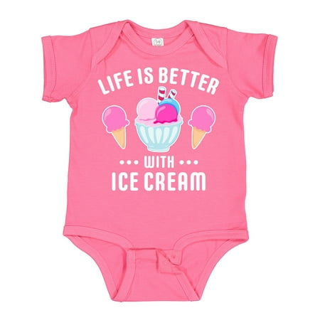 Inktastic Life is Better with Ice Cream with Bowl and Two Cones Gift Baby Boy or Baby Girl Bodysuit
Inktastic Life is Better with Ice Cream with Bowl and Two Cones Gift Baby Boy or Baby Girl Bodysuit