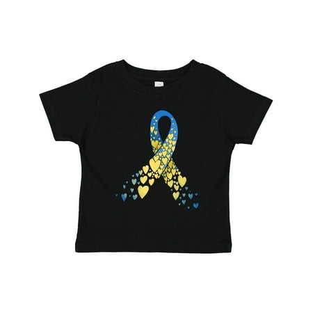 Inktastic Down Syndrome Awareness Blue and Yellow Hearts Ribbon Gift Toddler Boy or Toddler Girl T-Shirt
Inktastic Down Syndrome Awareness Blue and Yellow Hearts Ribbon Gift Toddler Boy or Toddler Girl T-Shirt