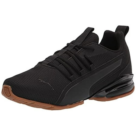 PUMA Men s Axelion NXT Running Shoe Black-Gum 9
