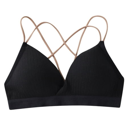 Full-Coverage Bra For Women Spiral Wrap Sports Bra Cross Straps Sling Chest Pad Vest No Steel Rings Cotton Underwear Bra Bralettes
Full-Coverage Bra For Women Spiral Wrap Sports Bra Cross Straps Sling Chest Pad Vest No Steel Rings Cotton Underwear Bra Bralettes