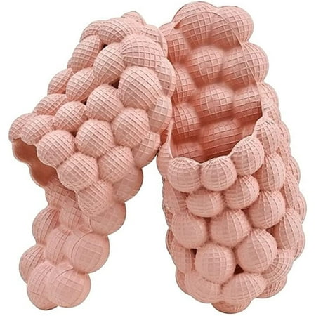 Bubble Slides for Women Men Massage Bubble Slippers Funny Bubble Shoes Unisex Breathable Beach Sandals Non-slip Spa Slippers Shower Trendy Ball Slippers Home Bedroom Soft Pillow Stress Relief Slide
Bubble Slides for Women Men Massage Bubble Slippers Funny Bubble Shoes Unisex Breathable Beach Sandals Non-slip Spa Slippers Shower Trendy Ball Slippers Home Bedroom Soft Pillow Stress Relief Slide
