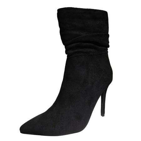 Qufokar Womens High Boots Knee High Boots for Women Wide Calf Suede Women Ladies Boot Casual Shoes Fashion Stiletto Ankle Boots Motorcycle Boots Mid Boots
Qufokar Womens High Boots Knee High Boots for Women Wide Calf Suede Women Ladies Boot Casual Shoes Fashion Stiletto Ankle Boots Motorcycle Boots Mid Boots
