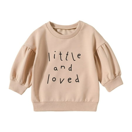 Toddler Sweatshirt Autumn Winter Toddler Boys Girls Long Sleeve Letter Prints Hoodie Tops Pullover Casual Sports Outwear For Children Clothes Kids Hoodie Boys Sweatshirts(Color:Beige Size:2-3 Years)
Toddler Sweatshirt Autumn Winter Toddler Boys Girls Long Sleeve Letter Prints Hoodie Tops Pullover Casual Sports Outwear For Children Clothes Kids Hoodie Boys Sweatshirts(Color:Beige Size:2-3 Years)