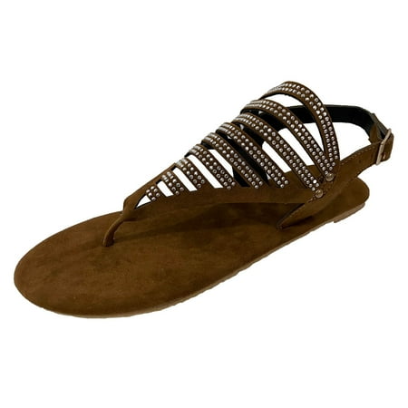 nsendm Arch Fit Sandals for Women with Arch Support Shoes Open Sandals Buckle Summer Wedge Sandals for Women Size 9 Brown 8.5
nsendm Arch Fit Sandals for Women with Arch Support Shoes Open Sandals Buckle Summer Wedge Sandals for Women Size 9 Brown 8.5