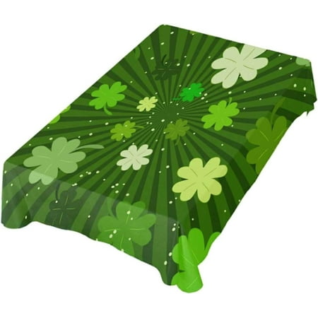 Hyjoy Glittering Clover Rectangle Tablecloth St. Patrick s Day Kitchen Decoration Dinner Rectangular Table Cover for Party Holiday Hotel BBQ-Machine Washable 54x72In
Hyjoy Glittering Clover Rectangle Tablecloth St. Patrick s Day Kitchen Decoration Dinner Rectangular Table Cover for Party Holiday Hotel BBQ-Machine Washable 54x72In