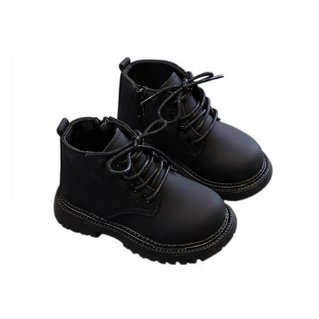 URMAGIC Kids Classic Zipper Waterproof Comfort Work Boot(Toddler/Little Kid/Big Kid)