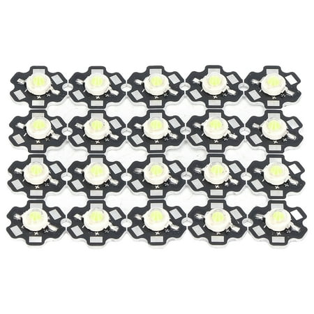 LED Chip Lamp Bead Low Power Consumption 20 Pcs Durable LED Chip Bulb High Light Aluminum Small For DIY Lighting Fixtures Pure White
LED Chip Lamp Bead Low Power Consumption 20 Pcs Durable LED Chip Bulb High Light Aluminum Small For DIY Lighting Fixtures Pure White