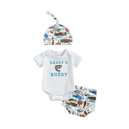 Bagilaanoe 3pcs Newborn Baby Boys Short Pants Set Short Sleeve Letter Print Romper Tops + Shorts + Hat 3M 6M 12M 18M Infant Casual Summer Outfits
Bagilaanoe 3pcs Newborn Baby Boys Short Pants Set Short Sleeve Letter Print Romper Tops + Shorts + Hat 3M 6M 12M 18M Infant Casual Summer Outfits