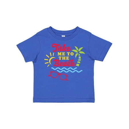 Inktastic Take Me to the Beach with Sunglasses and Palm Trees Gift Toddler Boy or Toddler Girl T-Shirt
Inktastic Take Me to the Beach with Sunglasses and Palm Trees Gift Toddler Boy or Toddler Girl T-Shirt