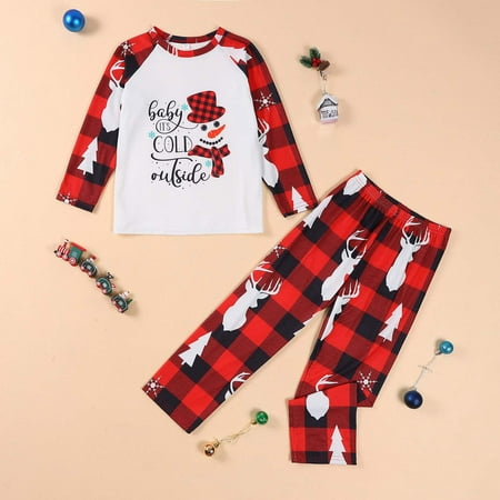 Christmas Clearance Parent-child Attire Christmas Suits Patchwork Plaid Printed Homewear Round Neck Long Sleeve Pajamas Two-piece Kids Sets Pajamas on Clearance
Christmas Clearance Parent-child Attire Christmas Suits Patchwork Plaid Printed Homewear Round Neck Long Sleeve Pajamas Two-piece Kids Sets Pajamas on Clearance