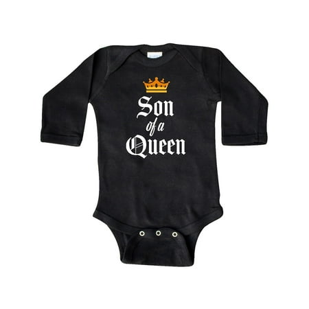 Inktastic Son of a Queen with Crown in White Gift Baby Girl Long Sleeve Bodysuit
Inktastic Son of a Queen with Crown in White Gift Baby Girl Long Sleeve Bodysuit