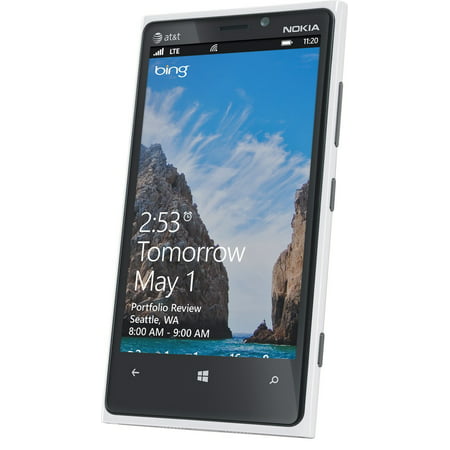 Refurbished Nokia Lumia 32GB 4G LTE White AT 920