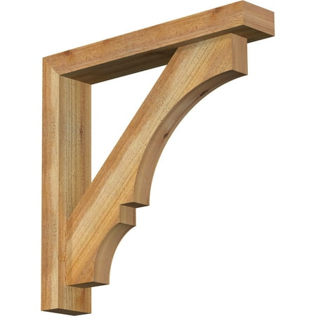 Ekena Millwork 4 W x 22 D x 22 H Balboa Block Rough Sawn Bracket w/ Offset Brace Western Red Cedar
Ekena Millwork 4 W x 22 D x 22 H Balboa Block Rough Sawn Bracket w/ Offset Brace Western Red Cedar