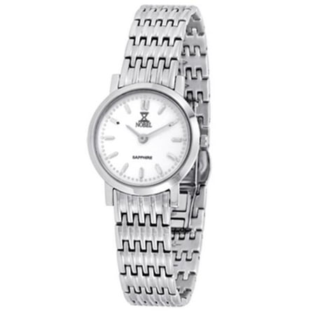 Nobel Watch N 7108 L Stainless Steel Ladys Watch Swiss movement Sapphire Crystal Water-resistant to 3 ATM