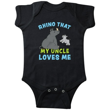 Inktastic Rhino That My Uncle Loves Me with Cute Rhinos Gift Baby Boy or Baby Girl Bodysuit
Inktastic Rhino That My Uncle Loves Me with Cute Rhinos Gift Baby Boy or Baby Girl Bodysuit