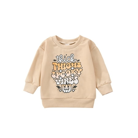 Halloween Kids Baby Girls Boys T Shirts Outwear Pumpkin Letter Printed Long Sleeve Pullover Sweatshirt Tops
Halloween Kids Baby Girls Boys T Shirts Outwear Pumpkin Letter Printed Long Sleeve Pullover Sweatshirt Tops