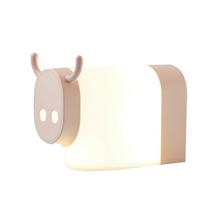 Night Light Bedroom Decoration LED Children Night Light USB Charging Cow Design Night Bedside Lamp(Pink)
Night Light Bedroom Decoration LED Children Night Light USB Charging Cow Design Night Bedside Lamp(Pink)
