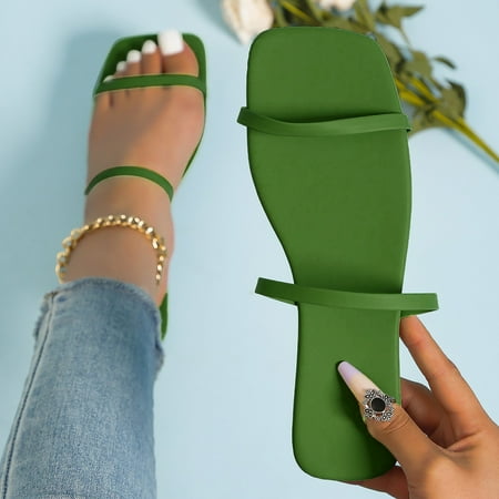 Summer Savings Clearance 2023! TAGOLD Womens Slippers Wide Sandals for Women Women s Flat Shoes Ladies Beach Sandals Summer Non-Slip Causal Slippers
Summer Savings Clearance 2023! TAGOLD Womens Slippers Wide Sandals for Women Women s Flat Shoes Ladies Beach Sandals Summer Non-Slip Causal Slippers
