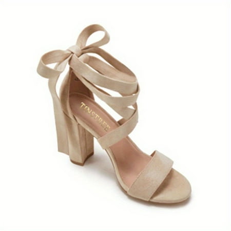 Women‘s Solid Color Ankle Lace-up High Heel Sandals Open Toe Cross Strap Dress Chunky Heels Sexy Dress Sandals
Women‘s Solid Color Ankle Lace-up High Heel Sandals Open Toe Cross Strap Dress Chunky Heels Sexy Dress Sandals