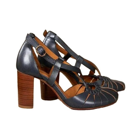 Stamzod Womens Sandals Fashion Casual Solid Thick Heel High Heel Hollow Out Party Shoes Sandals Clearance
Stamzod Womens Sandals Fashion Casual Solid Thick Heel High Heel Hollow Out Party Shoes Sandals Clearance