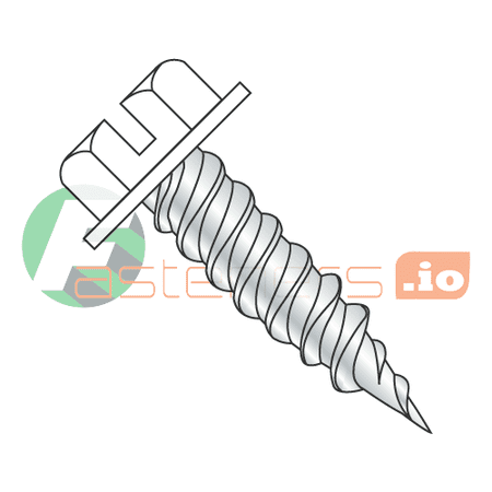 #8 x 3/4 Self-Piercing Screws / Slotted / White Hex Washer Head (1/4 AF) / Steel / Zinc / Heads Painted White (Quantity: 6 000 pcs)
#8 x 3/4 Self-Piercing Screws / Slotted / White Hex Washer Head (1/4 AF) / Steel / Zinc / Heads Painted White (Quantity: 6 000 pcs)