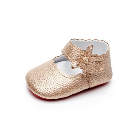 Ritualay Newborn Flats First Walker Dress Shoes Soft Sole Mary Jane Cute Breathable Princess Shoe Wedding Party Prewalker Gold 5C
Ritualay Newborn Flats First Walker Dress Shoes Soft Sole Mary Jane Cute Breathable Princess Shoe Wedding Party Prewalker Gold 5C