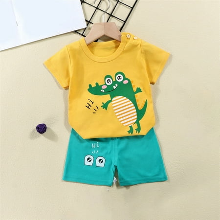Shldybc Toddler Baby Boys Girls Shorts Sets Hawaiian Outfit Infant Kid LCartoon Print Short Sleeve Shirt Top+Shorts Suits Summer Savings Clearance
Shldybc Toddler Baby Boys Girls Shorts Sets Hawaiian Outfit Infant Kid LCartoon Print Short Sleeve Shirt Top+Shorts Suits Summer Savings Clearance