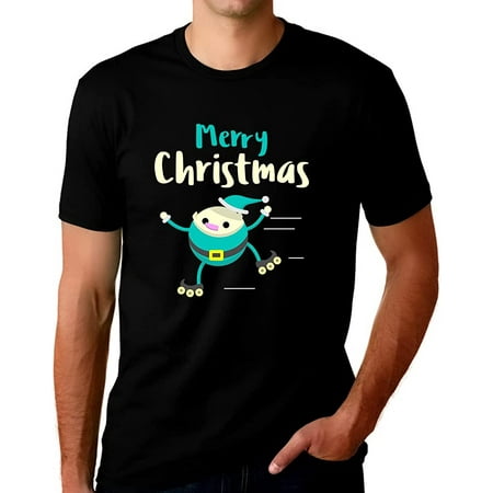 Funny Elf Christmas T Shirts for Men Christmas Tshirts for Men Christmas Pajamas Funny Christmas Shirt