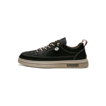 Daeful Men Casual Shoes Sport Sneakers Non-slip Skate Shoe Mens Round Toe Lightweight Lace Up Flats Black 6.5
Daeful Men Casual Shoes Sport Sneakers Non-slip Skate Shoe Mens Round Toe Lightweight Lace Up Flats Black 6.5