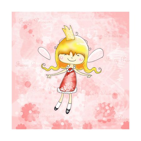 Fairy Princess Print Wall Art By Valarie Wade
