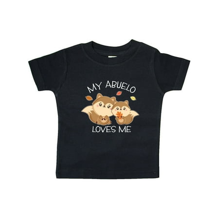 Inktastic My Abuelo Loves Me with Cute Squirrels in Autumn Gift Baby Boy or Baby Girl T-Shirt
Inktastic My Abuelo Loves Me with Cute Squirrels in Autumn Gift Baby Boy or Baby Girl T-Shirt