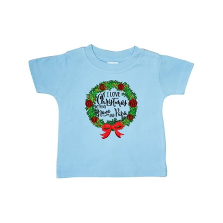 Inktastic I Love Christmas with My Nana and Papa Wreath Gift Baby Boy or Baby Girl T-Shirt
Inktastic I Love Christmas with My Nana and Papa Wreath Gift Baby Boy or Baby Girl T-Shirt