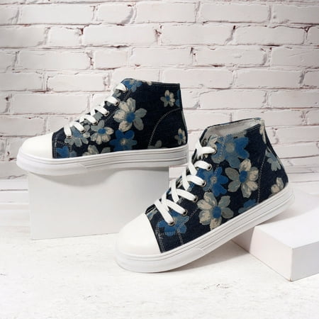 YkohkofeLadies Colorful Floral High Top Canvas Casual Shoes Fashion Sneakers Casual Lace Up Canvas Shoes
YkohkofeLadies Colorful Floral High Top Canvas Casual Shoes Fashion Sneakers Casual Lace Up Canvas Shoes