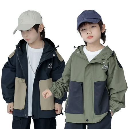 Ajziojiro Kids Toddler Boys Fall Trench Coats Outerwear Jackets 1-10Y Boys Water-Resistant Rain Jacket with Hood Zipper Windbreaker Jacket
Ajziojiro Kids Toddler Boys Fall Trench Coats Outerwear Jackets 1-10Y Boys Water-Resistant Rain Jacket with Hood Zipper Windbreaker Jacket